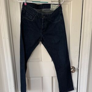 rag & bone Men's Deep Indigo Slim Straight Jeans